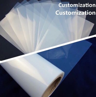 Positive Textile Silk Screen Films 130 Microns Milky Waterproof Inkjet Film