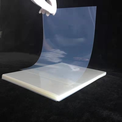 130 Microns Waterproof PET Film Sheet Milky Silkscreen Inkjet Printing Film