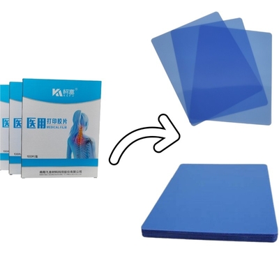 Inkjet Printer Use Sheet Roll Blue Xray Film PET Medical Film