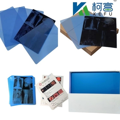 Customized Size Blue White Inkjet Medical X Ray Film For Inkjet Printers In Sheets