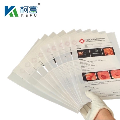 A3/A4 Excellent PET Material 100 Micron White Waterproof Transparent Inkjet Silk Screen Positive Printing Films
